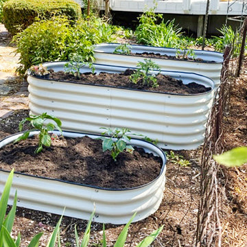 Regular Shapes metal raised garden beds