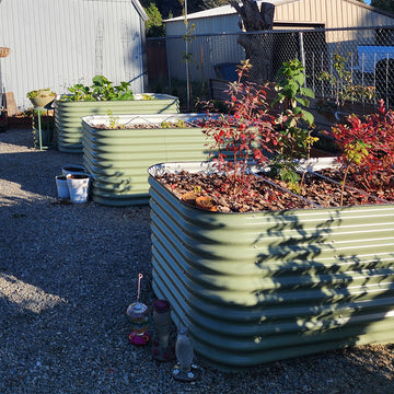 32" Tall Metal Raised Garden Bed