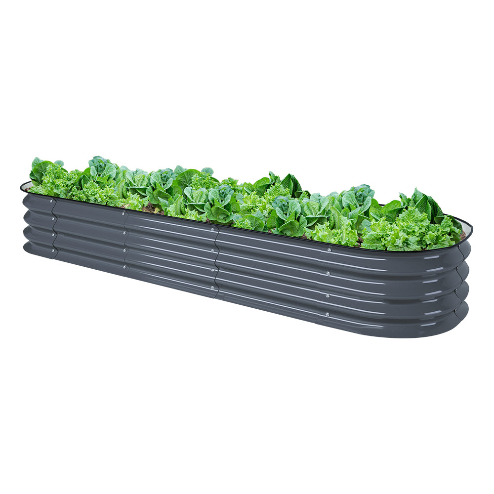 11 in.H 6 in 1 Metal Garden Bed