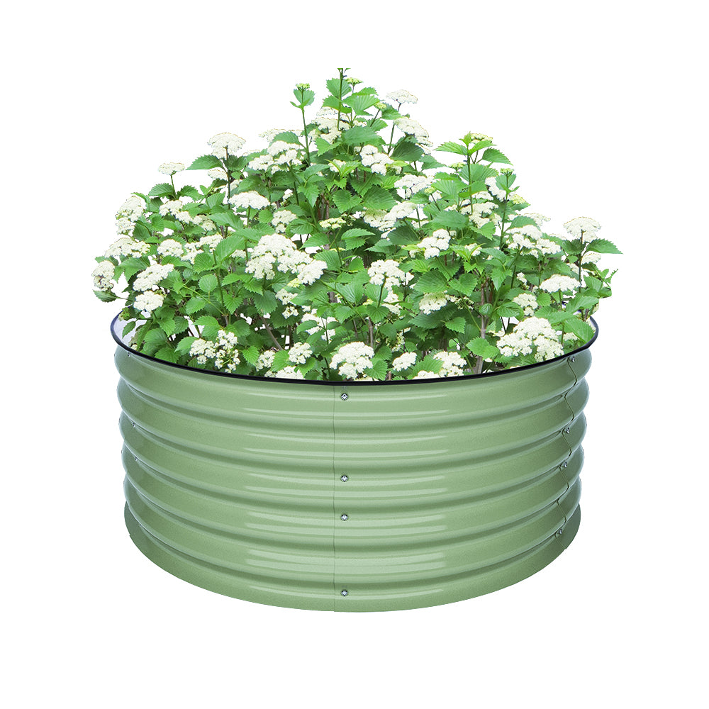 17 in.H 42 in.D Metal Garden Bed - Three Kits