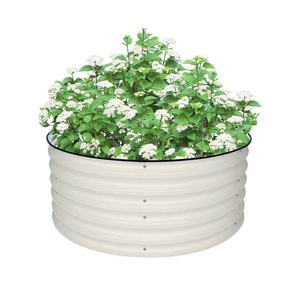 17 in.H 42 in.D Metal Garden Bed - Three Kits
