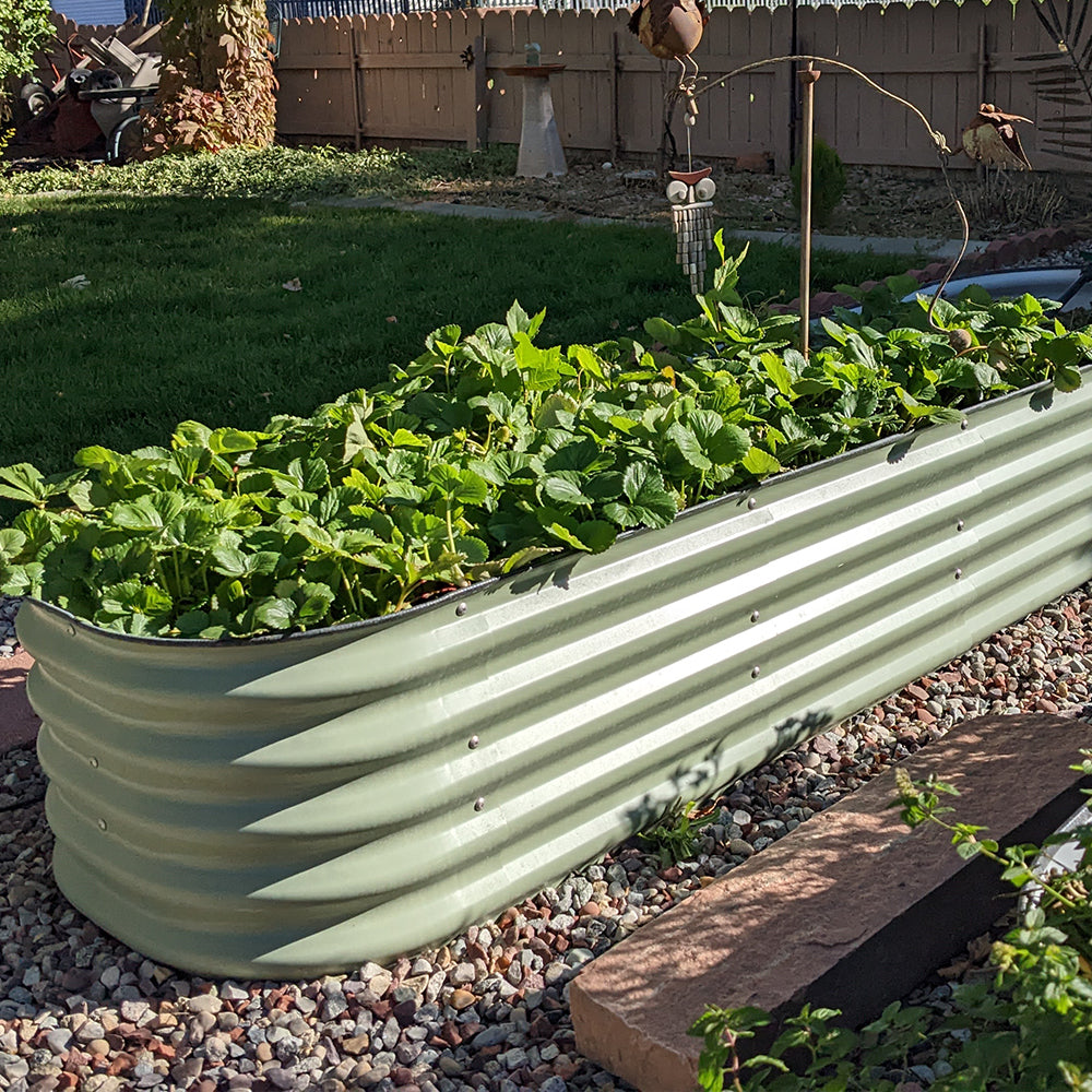 17 in.H 9 in 1 Metal Garden Bed