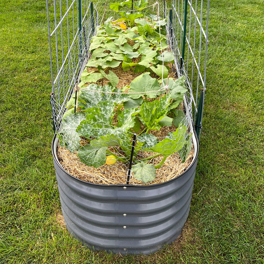 17 in.H 9 in 1 Metal Garden Bed