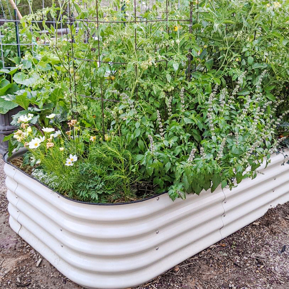 17 in.H 9 in 1 Metal Garden Bed