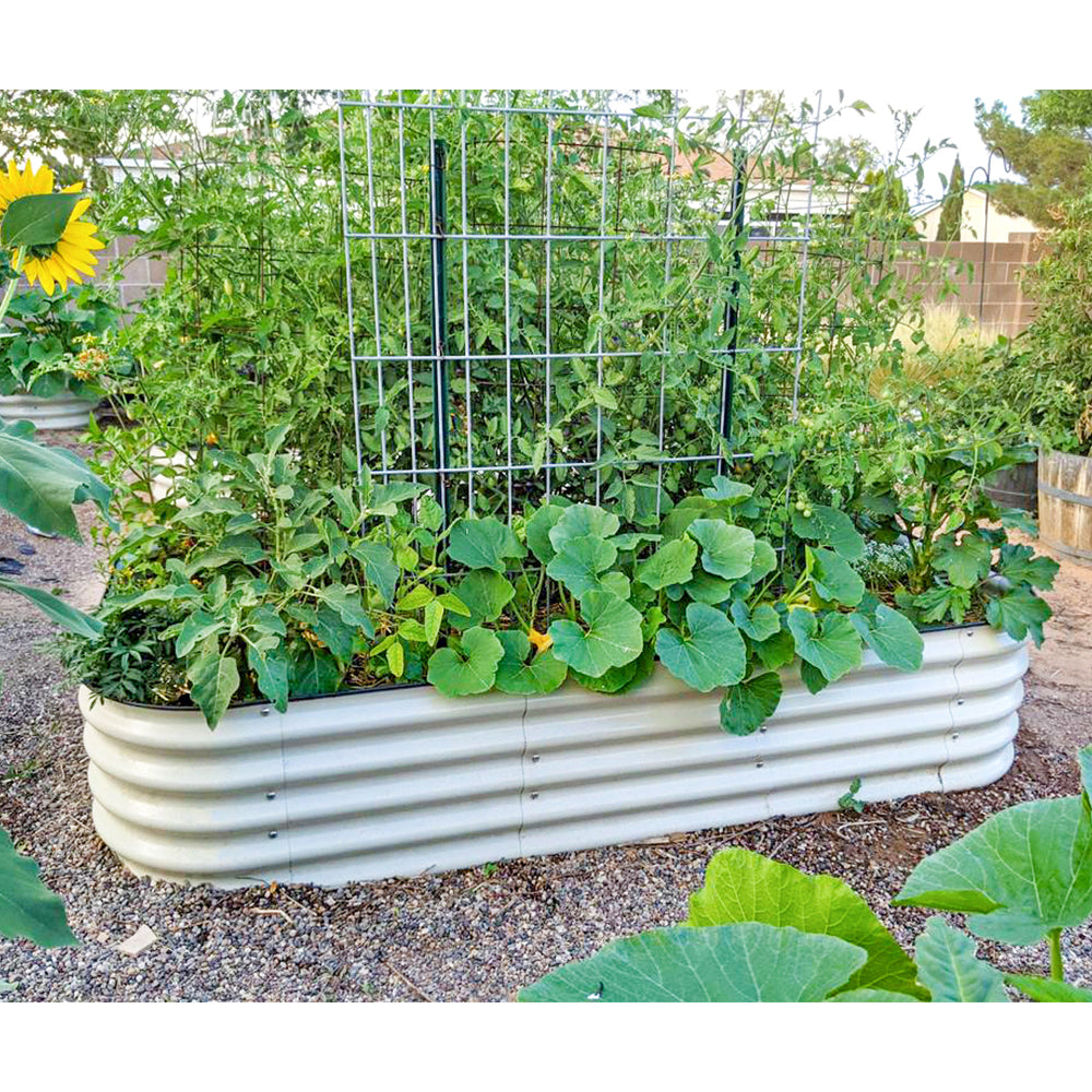 17 in.H 9 in 1 Metal Garden Bed