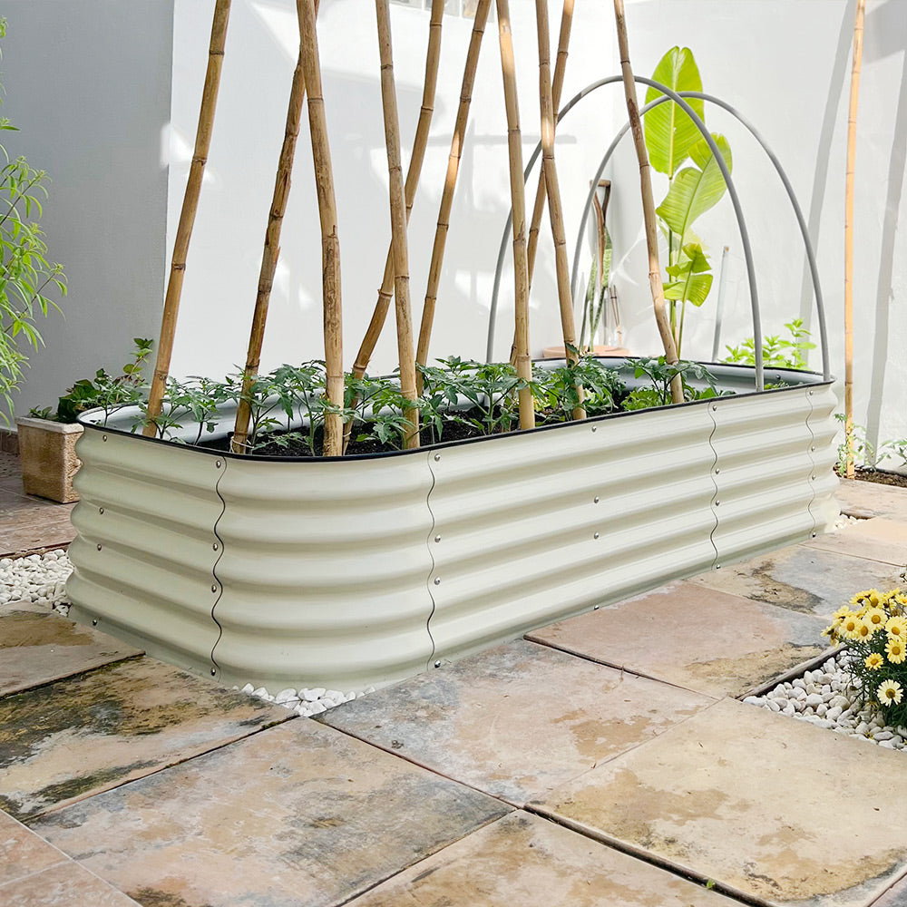 17 in.H 9 in 1 Metal Garden Bed