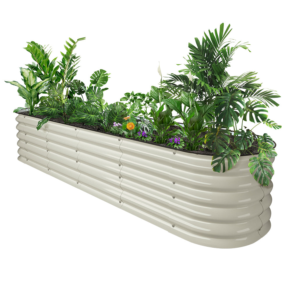 17 in.H 9 in 1 Metal Garden Bed