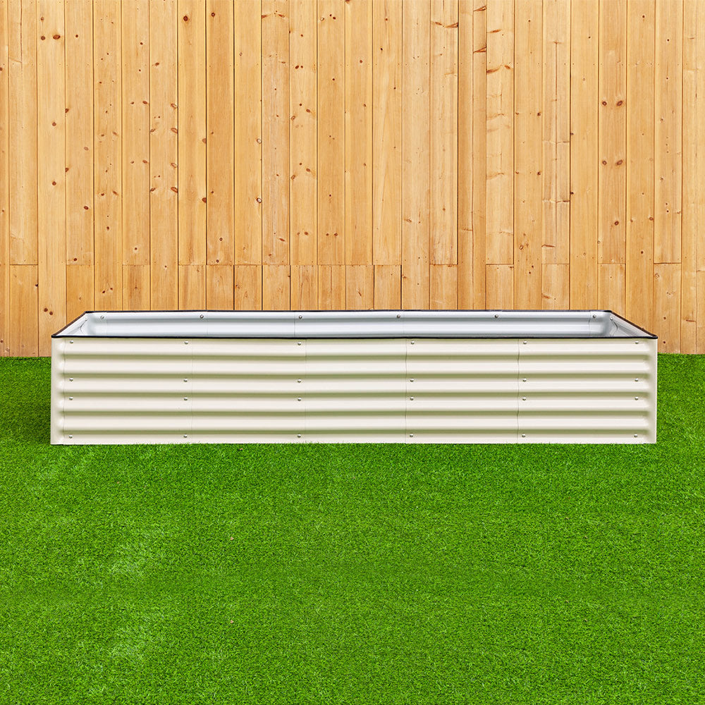 17 in.H 9 in 1 Rectangle Metal Garden Bed