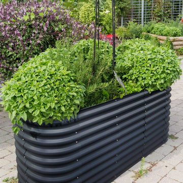 32 in.H 6 in 1 Metal Garden Bed