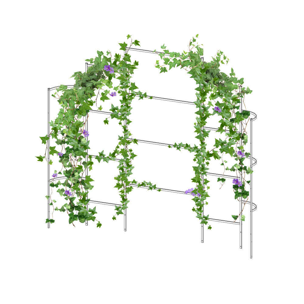 Wall Trellis (Zn-Al-Mg stainless steel) For 8 ft.L / 6ft.L