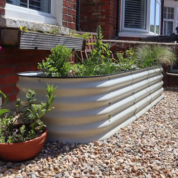 17 in.H 6 in 1 Metal Garden Bed