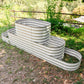 32 in. H Terraced Large Size Metal Garden Beds
