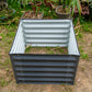 17 in. H 2'x2' Square Metal Garden Beds