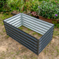 17 in. H 3.5'x2' Rectangle Metal Garden Beds