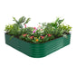 17 in.H L-Shaped Metal Garden Bed