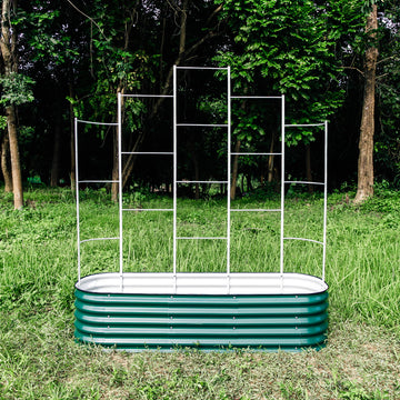 Wall Trellis (Zn-Al-Mg stainless steel) For 8 ft.L / 6.5 ft.L