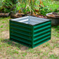 17 in. H 2'x2' Square Metal Garden Beds